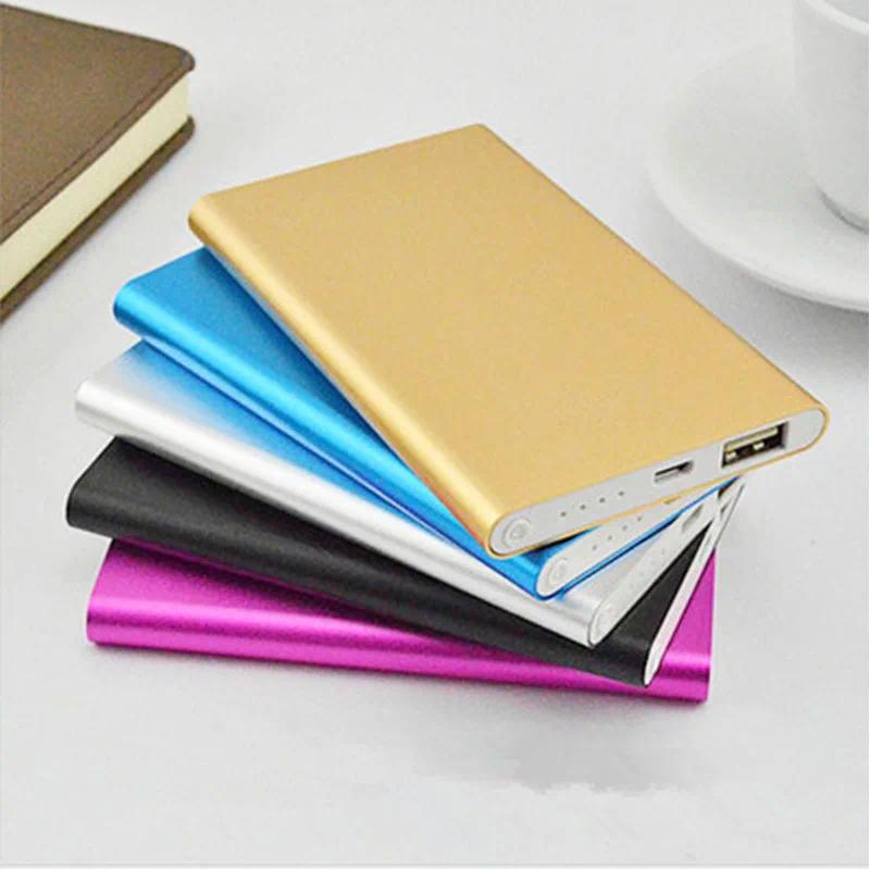Power Bank 10000mAh Portable Charger Power Bank Ultra-thin Fast Charger External Backup Battery for IPhone Xiaomi Mobile Phone