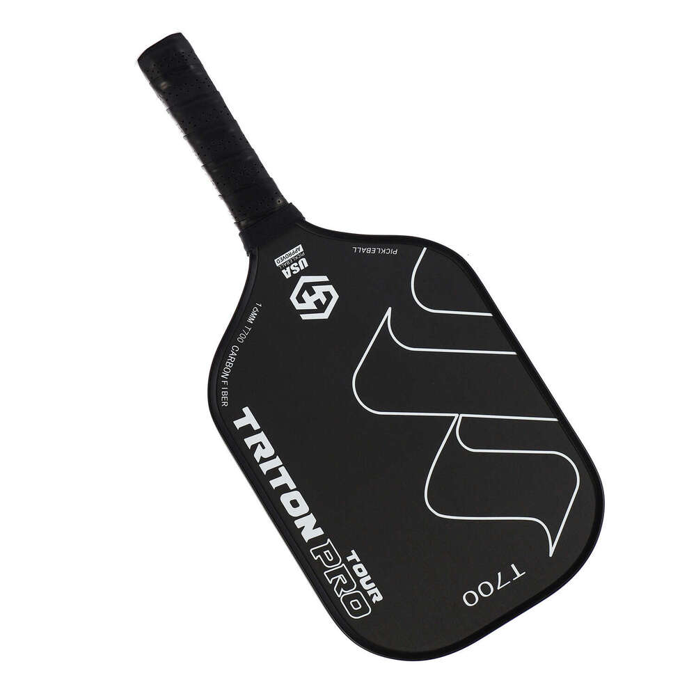 Carbon Fiber Pickleball Racket T700 Textured Matte Integrated Blade 16Mm Thick Professional Equipment