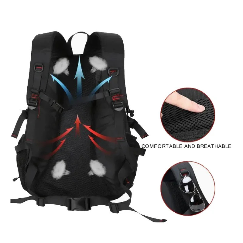 Travel backpack 40L waterproof lightweight outdoor hiking mens and womens camping 250811