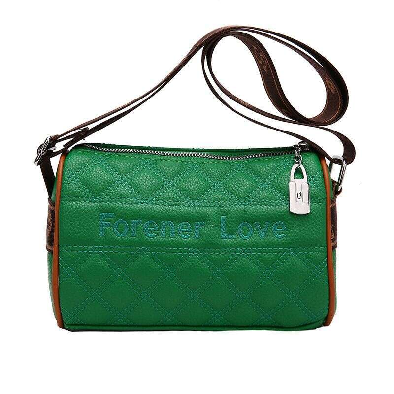 Niche High-End Bag Women's New Trend Fashion Rhombus Single Shoulder Foreign Style Messenger Small Square Bag