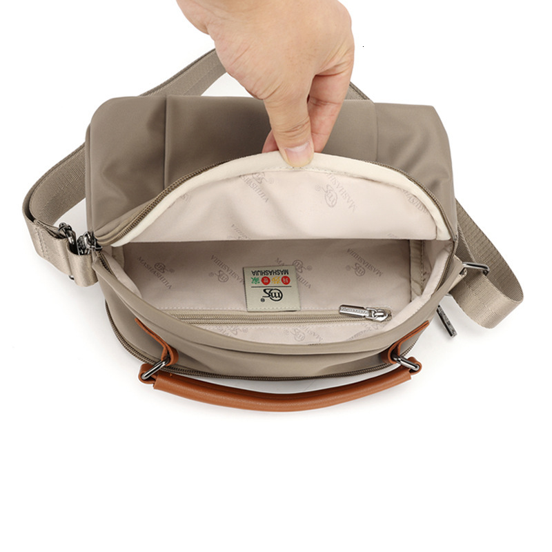 Waterproof Oxford Cloth Crossbody Women 2025 New Simple Casual Trendy Lightweight Large Capacity Shoulder Bag ddmymoon