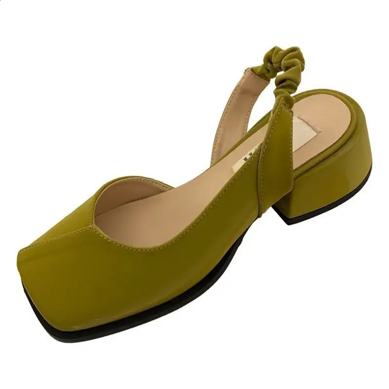 Womens Vintage Versatile Mary Jane Shoes Single Shoe Autumn Style Flat Heel Rubber Outsole Comfortable Polyurethane Insole 250805