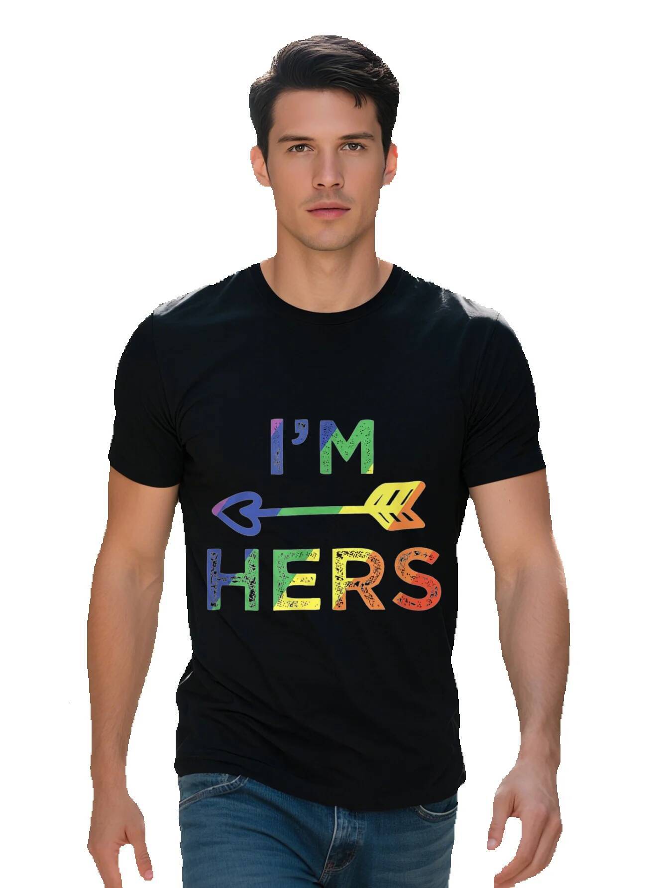 Men's Casual Crew Neck T-Shirt Cotton Geometric Pattern Short Sleeve Regular Fit All Season Serape f1c68 03538