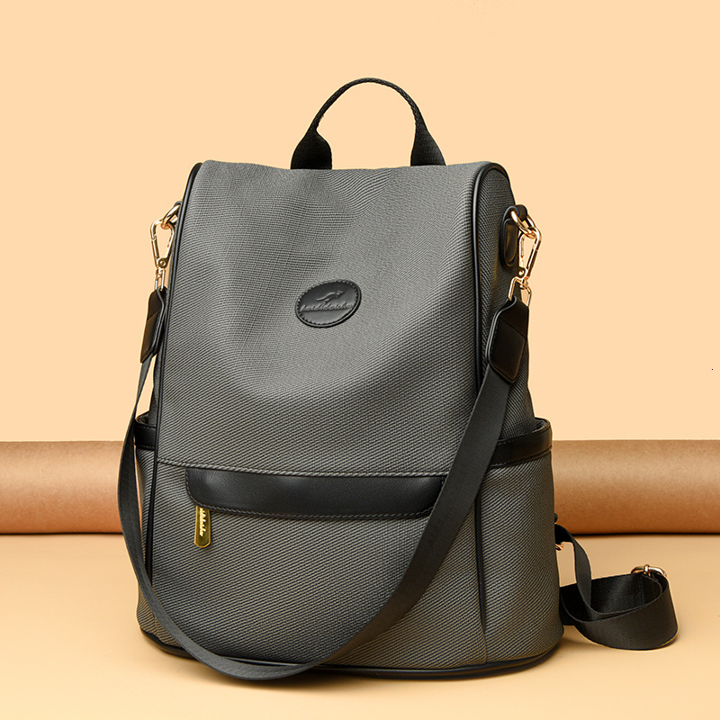Oxford Cloth Women 2025 New Lightweight Anti-Theft Backpack Multi-Functional Large Capacity Travel School Bag ddmymoon