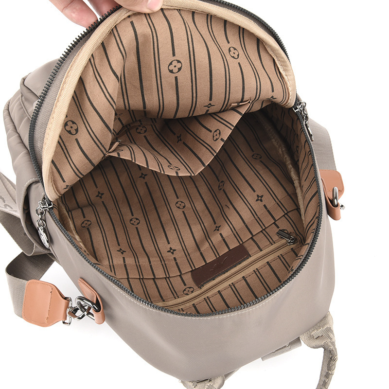 High-end for Women, New Lightweight Oxford Cloth Student School Bag, Commuting Large Capacity Travel Backpack ddmymoon