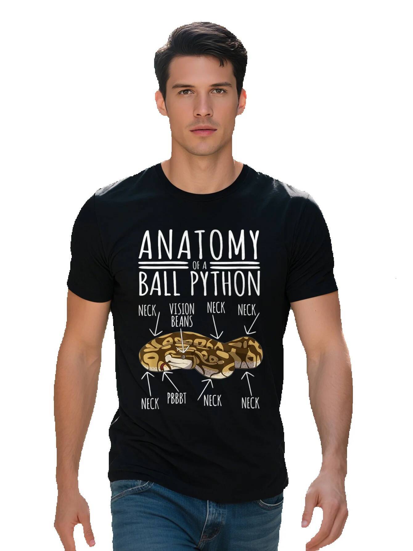 Snake Owner Anatomy Of A Ball Python T Shirt G 26333 9ada2