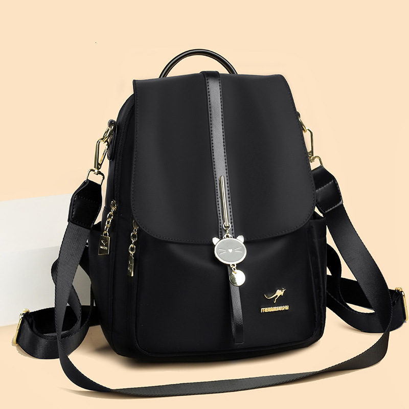 High Quality Oxford Cloth Women 2025 New Trendy Outgoing Travel Large Capacity Backpack Schoolbag ddmymoon