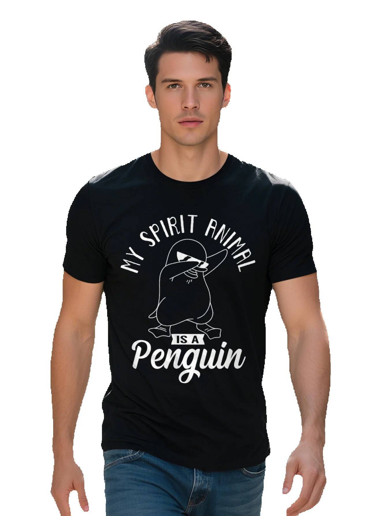 Spirit Animal Is A Penguin Dabbing Dab Antarctica Penguins T Shirt 5012e d81e2