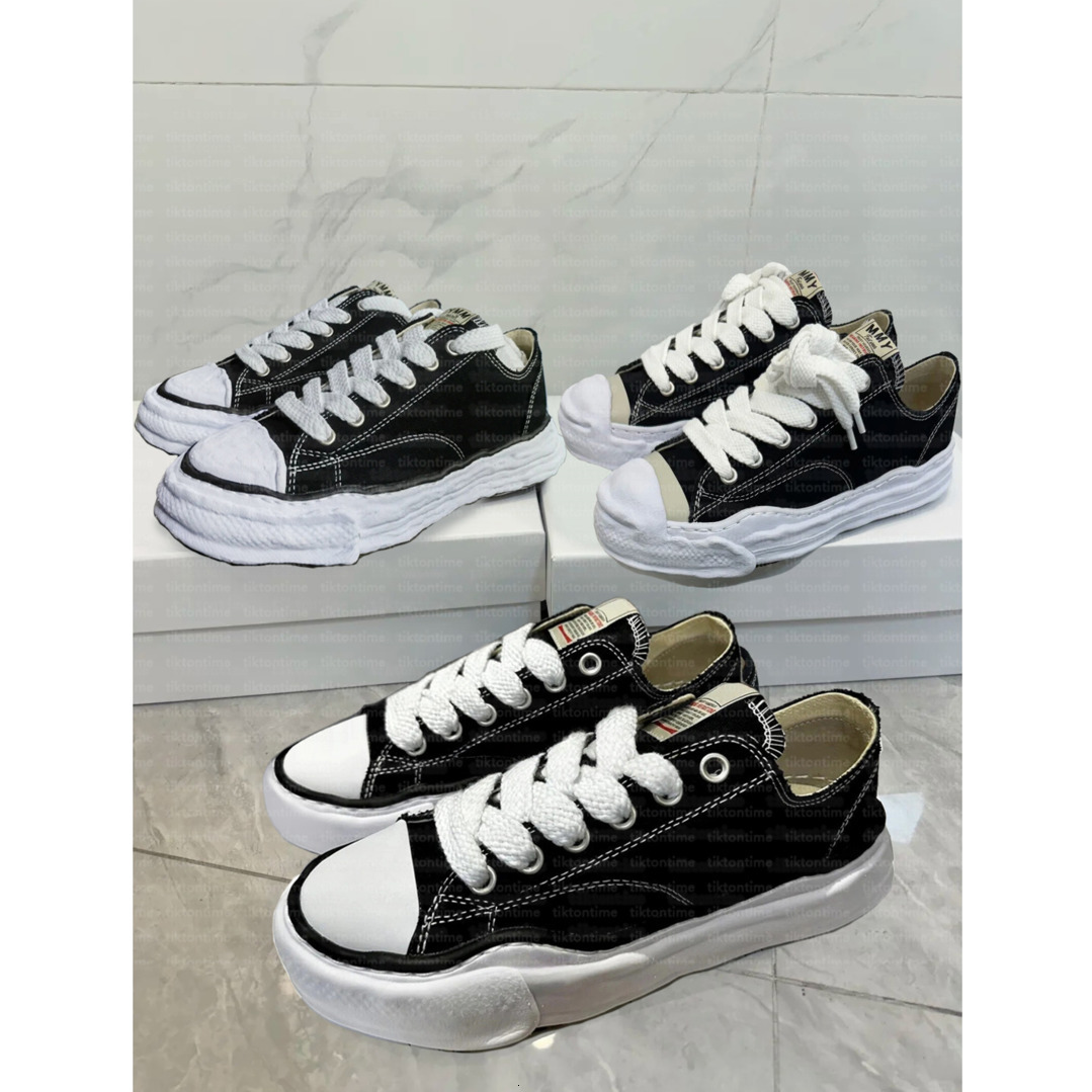 Designer Miharas Peterson Sole Canvas MasonsS Miharas Blakey Shoes miharas maison Men Women New Casual Dissoed Natural Hank Blue Purple Green Black Sneakers 36-45