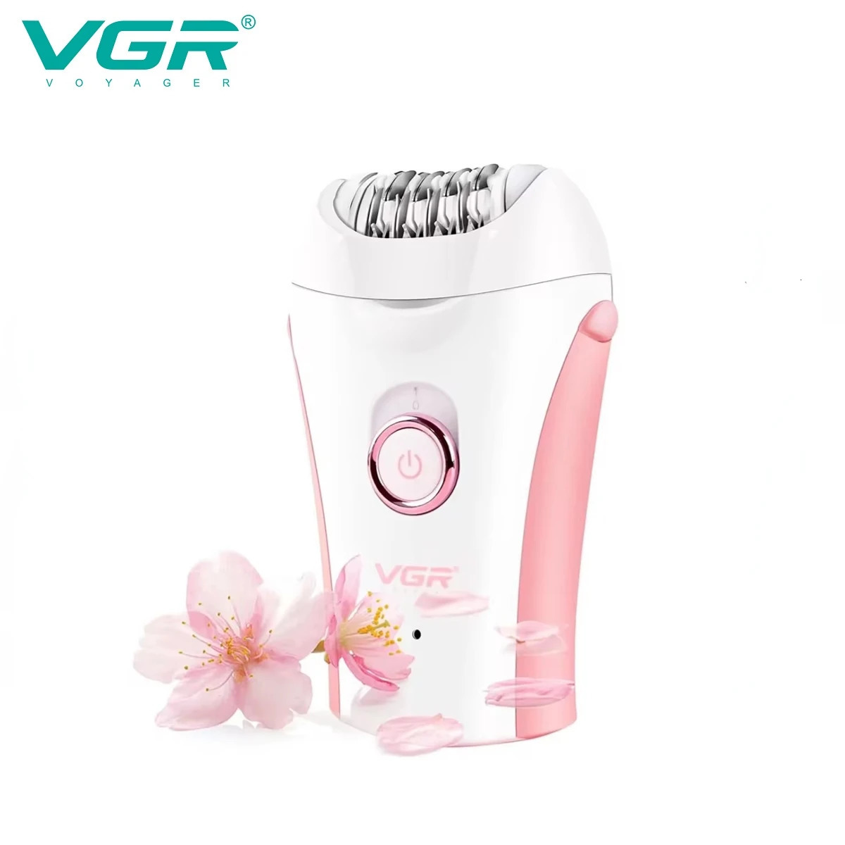 VGR Hair Remover Professional Epilator Electric Leg Body Rechargeable Underarms Portable Two Speeds Epilator for Women V-705 250805