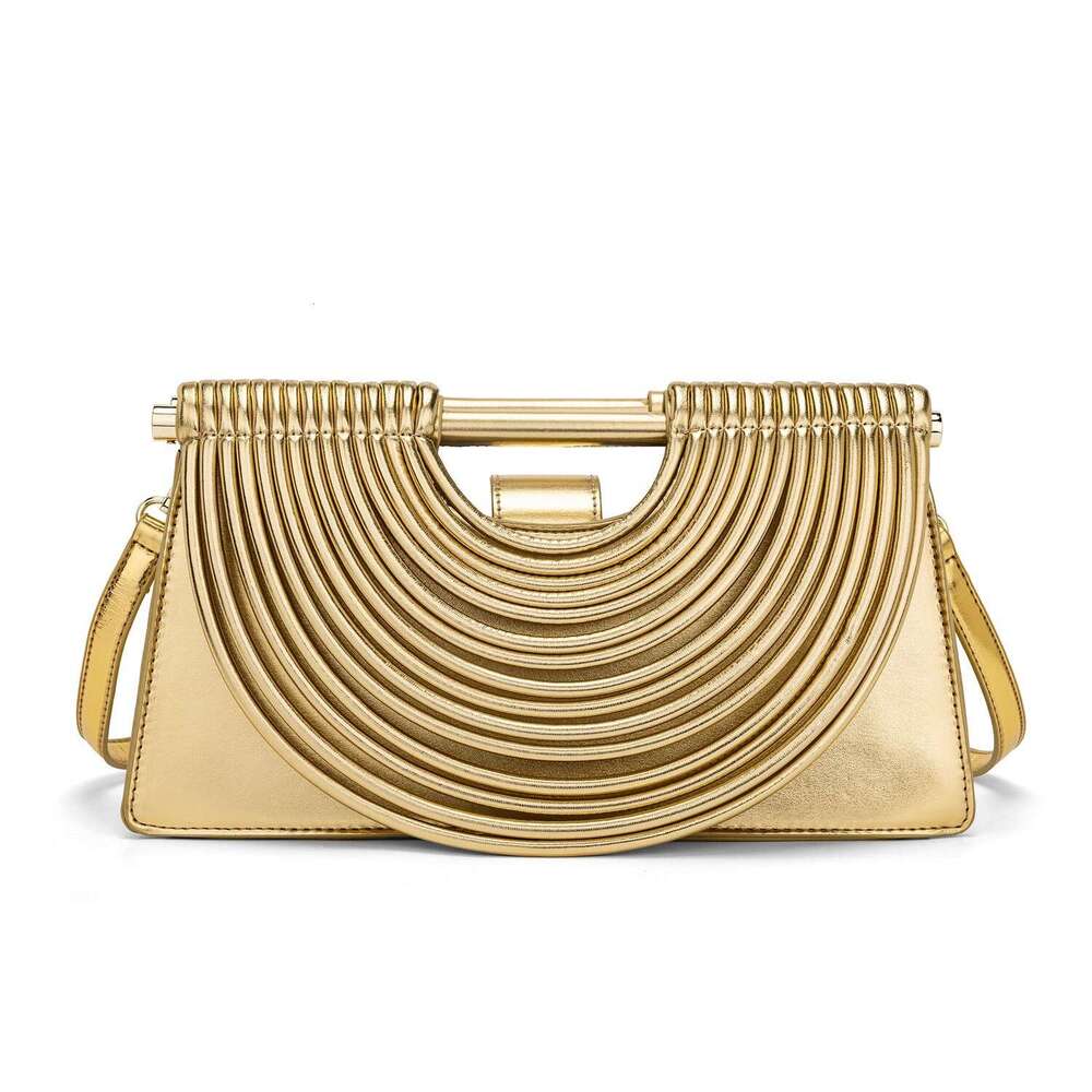 Handmade Design Knotted Woven Noodle Fashion Trendy Handheld Evening Single Shoulder Crossbody Bag