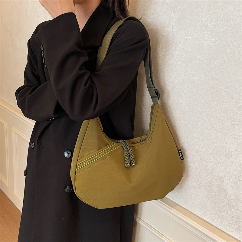 Shoulder Nylon Canvas Casual Large Capacity Women New Fashion Versatile Crossbody Bag