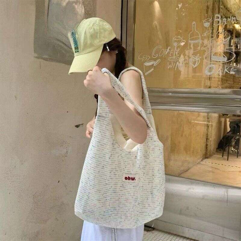 Sweet Summer Crossbody Korean Sports Large Capacity Plaid Square Women's Bag 2025 New Fashion Hundreds Casual Daily Simple Commuter