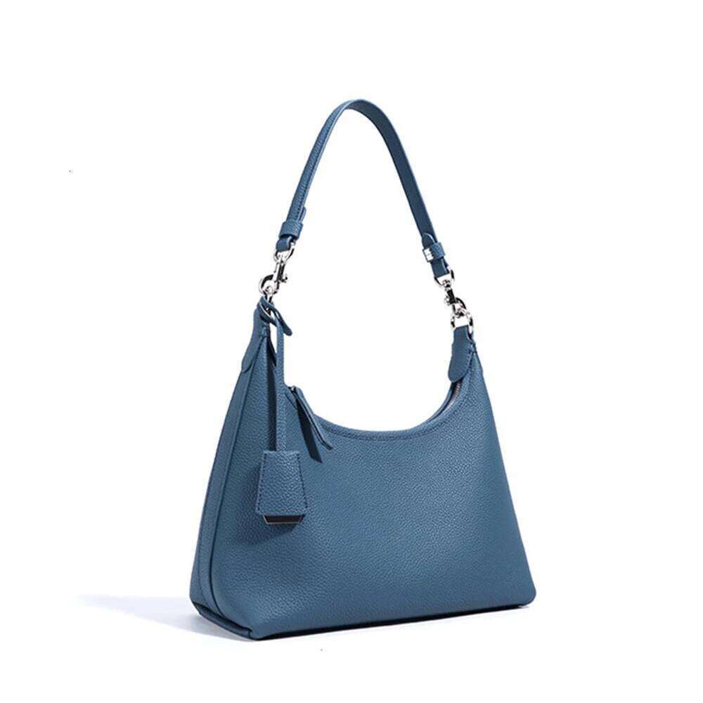 Women's Shoulder 2025 Genuine Leather Crossbody Bags Boutique Design Women handbag Fashion Accessories Underarm Hobo Bag