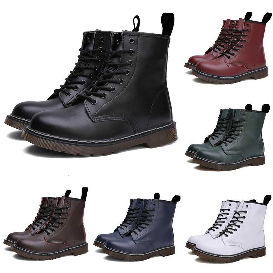 2023 Spring Summer Designer Mens Women Ankle Motorcycle Snow Chelsea Safety Platform Cowboy Boots Genuine Leather Shoes For Men W250811