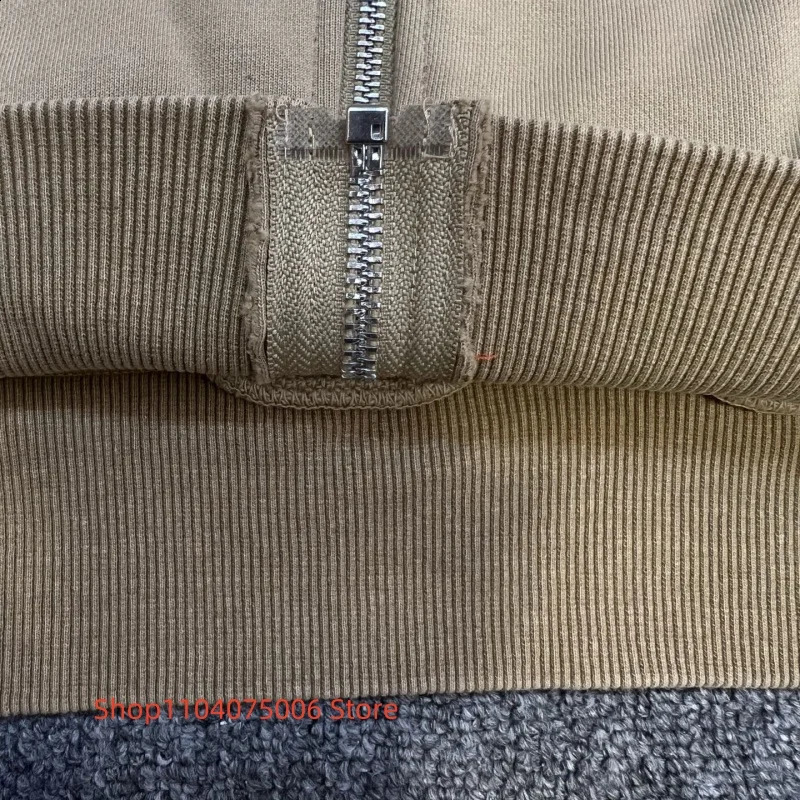 Mens SAINT VANITY Printed Zip Hoodie Sweatshirt Street Fashion Casual Wear 250801