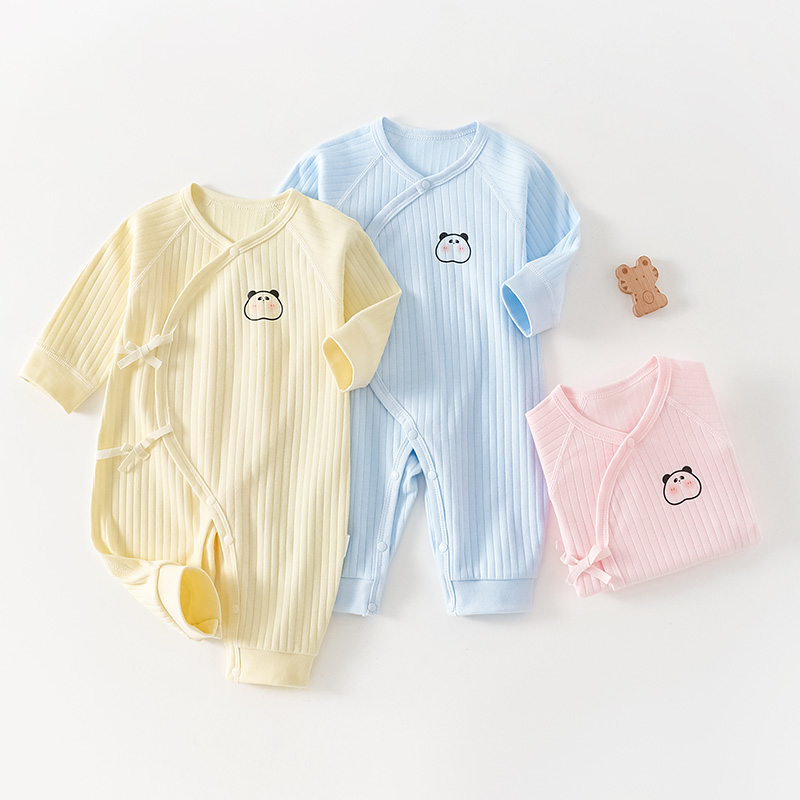 comfortable lightweight infant clothing cloud fabric one piece with sleeves