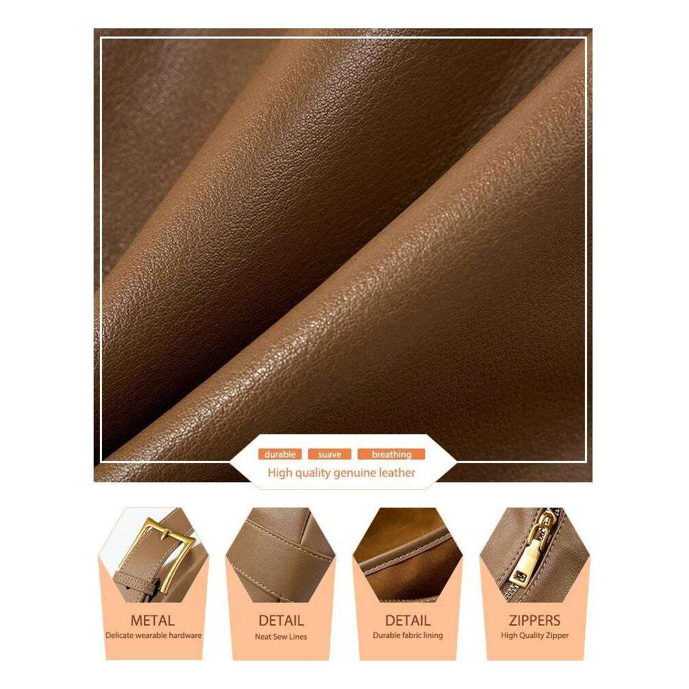 Zency Women Large Capacity Messenger Bag Crossbody Designer Underarm Tote Handbag New Trendy Big Commuter Bags