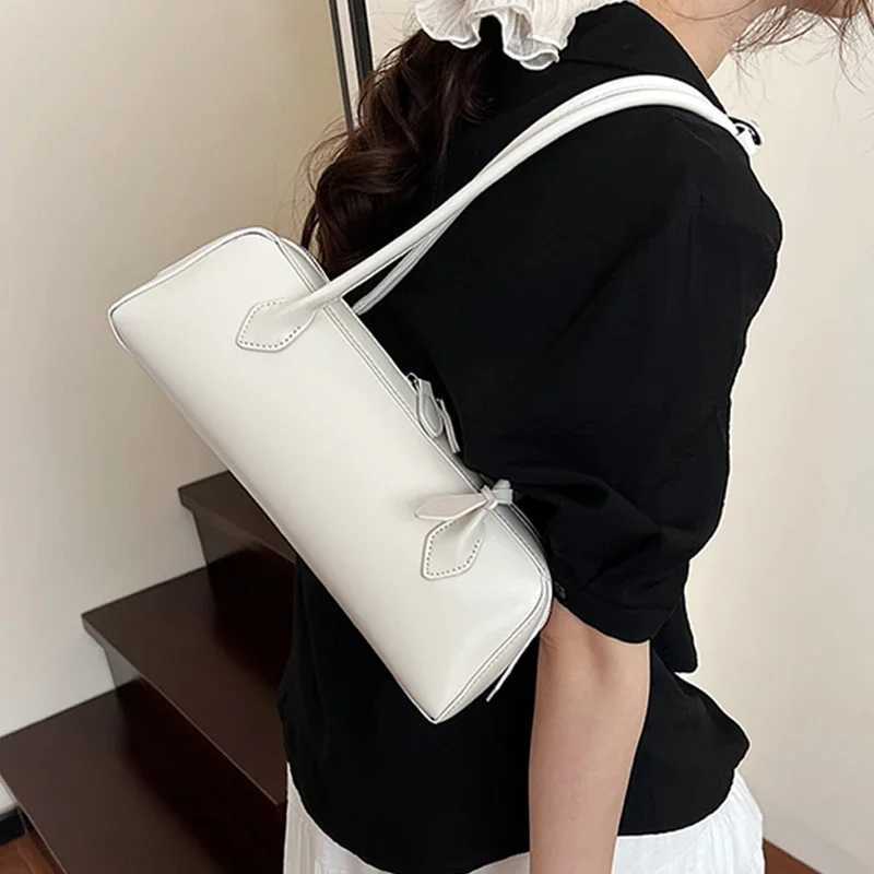 Temperament Versatile Underarm Bag for Women French Light luxury one Shoulder Bags Texture PU Red Handbag 2025 New Z250811