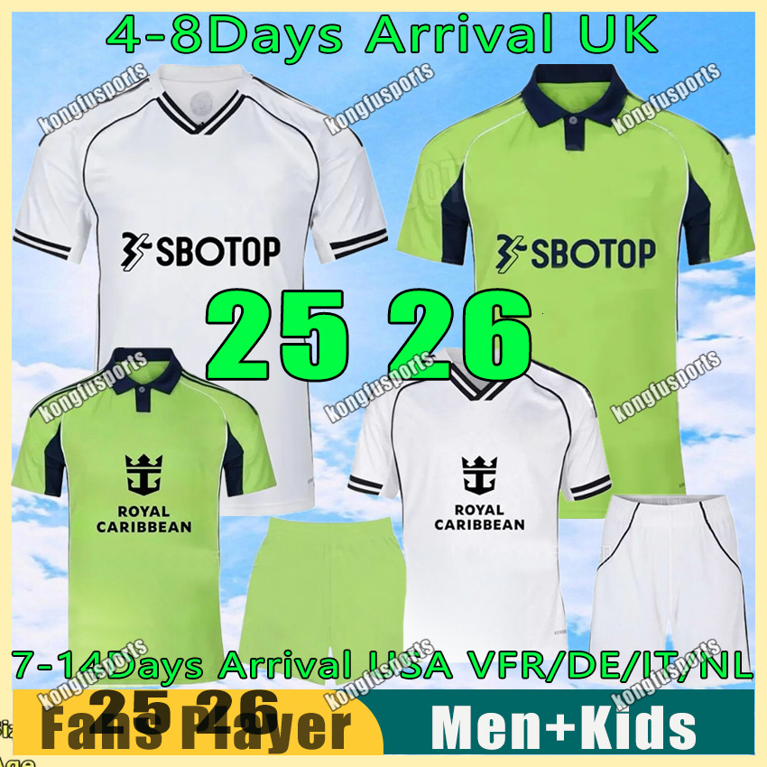 fulham 25 26 football shirt fulham fc soccer Jerseys kit kids set top SMITH ROWE MITROVIC home away REED RAU 2025 2026 Bassey FULHAMS Men kids Children Adama Sessegnon