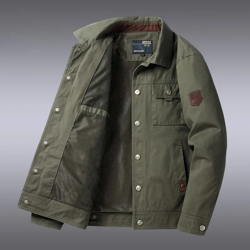 Coat Baseball Jacket Mens Wear Warm Windproof Male Jackets Simple British Style Cargo Fashion Bomber 250809