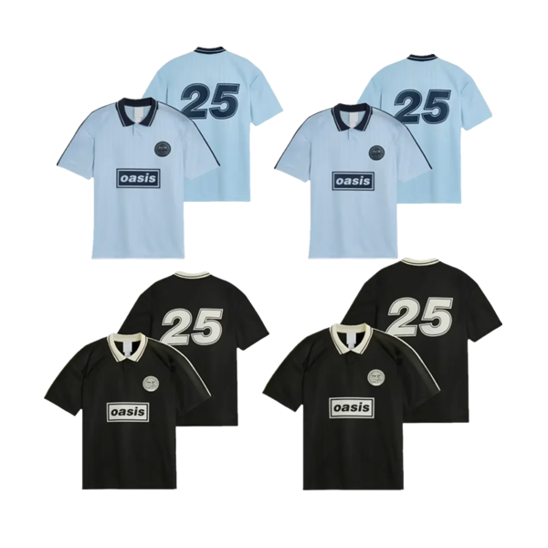 2025 2026 Oasis jersey Season 135th Anniversary Football Jersey Shirts Kit 25 26 Fontaines Dc BLACK GUINNESS TOUR JACQUARD Ireland Soccer shirt