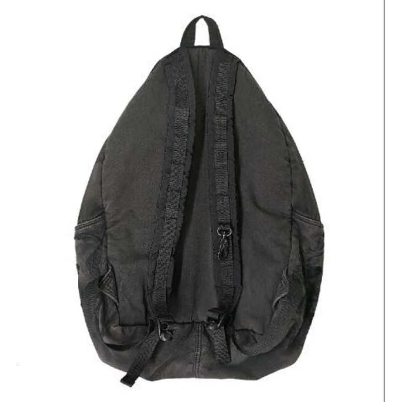 Unisex Black Denim Backpack Y2k School Bag Large Capacity Women Fashion Design Backpacks Grunge Book Bags for High School Students T250811