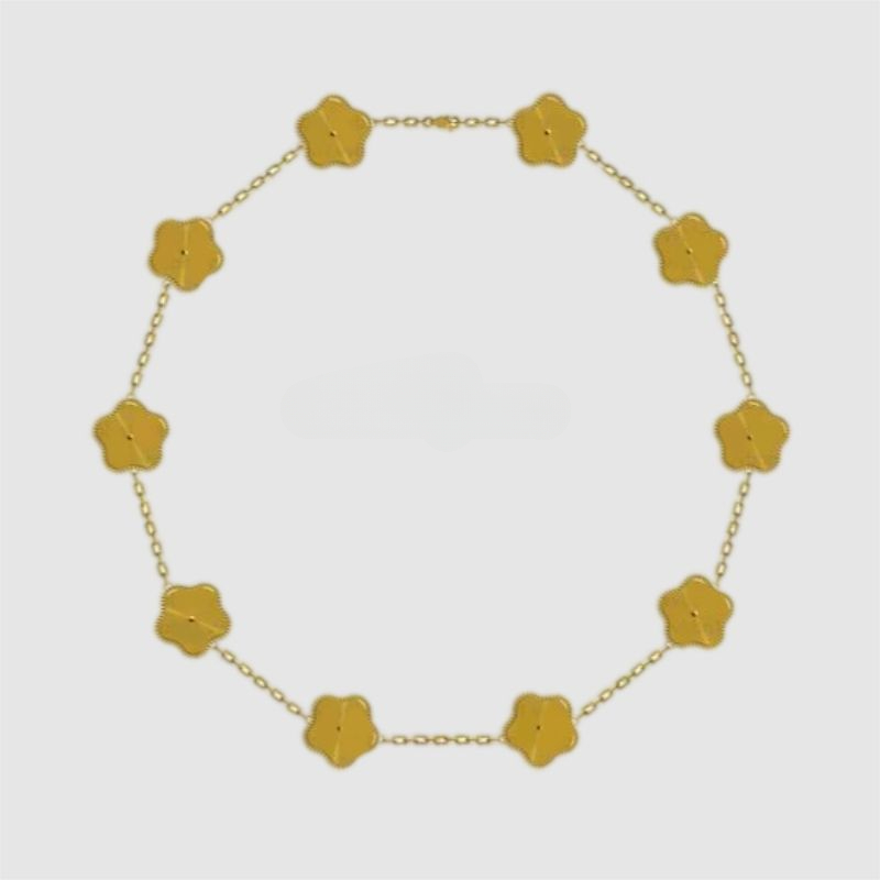 Pendant Necklaces Designer Jewelry leaf clover Necklace Fashion Classic Necklace chain Charm Gold Silver Plated for Women