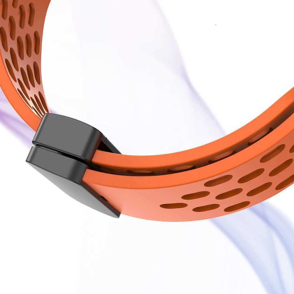 22mm 20mm Magnetic Strap for Samsung Galaxy Watch 4 5 6 7 4/6 Classic Active 2 Silicone Band for Amazfit Bip 3 Huawei GT4 GT3 2e W250811