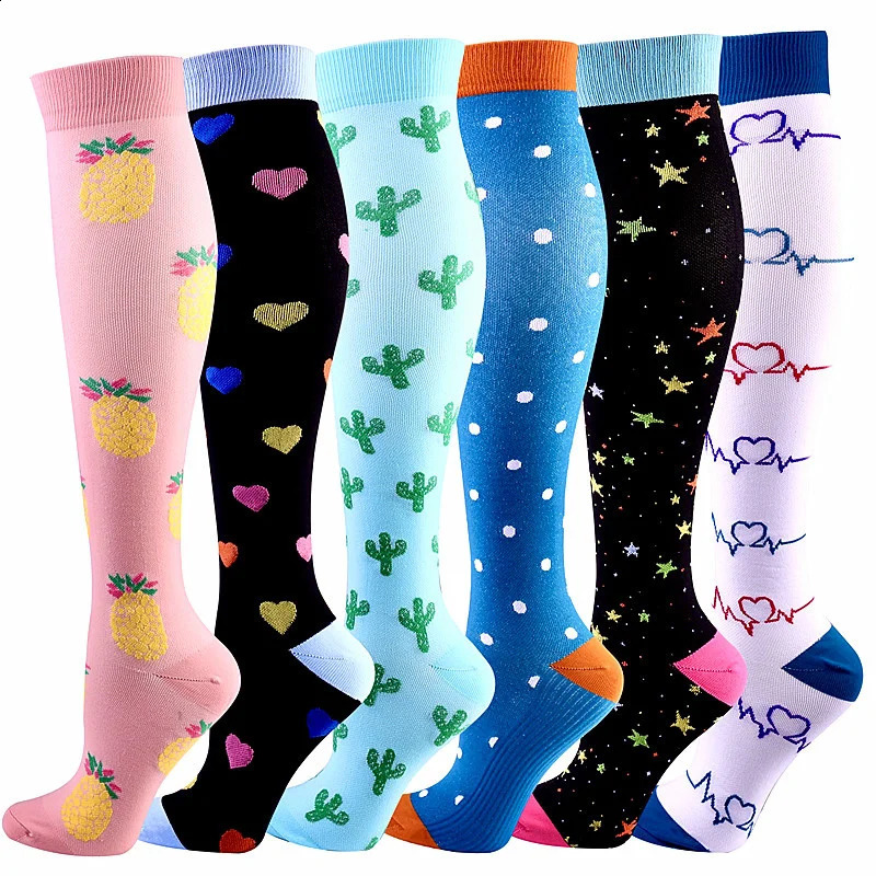 Compression Stockings Men Women Stocking Edema Diabetes Varicose Veins Sport Socks Outdoor Pressure Running Compress 250805