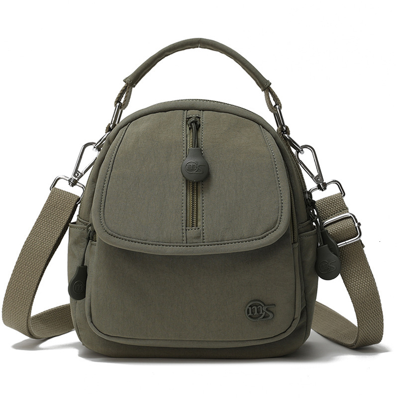 Lightweight Waterproof Nylon Fabric Single Shoulder Crossbody Bag for Women 2025 New Outdoor Casual Multifunctional Backpack ddmymoon