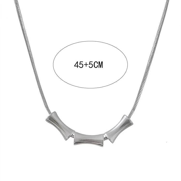 New Irregular Wave Shape Advanced Sense Stainless Steel Figaro Cuban Chain Necklace For Men Women Jewelry