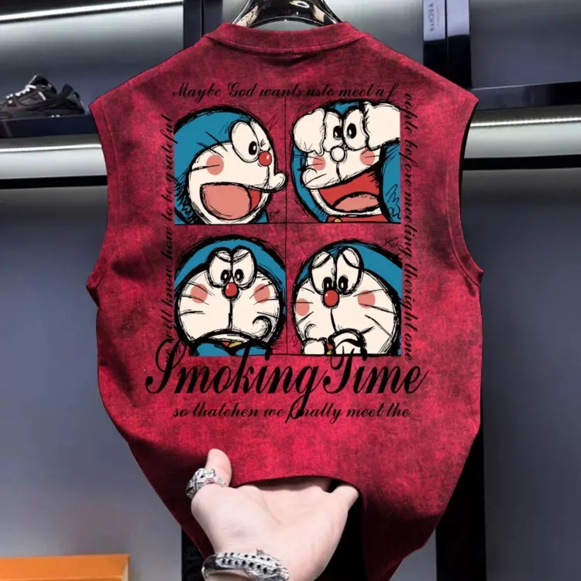 2025 New Fashion Trendy Brand Men's Vest Casual Loose Summer Stylish Versatile Unique Sleeveless Top