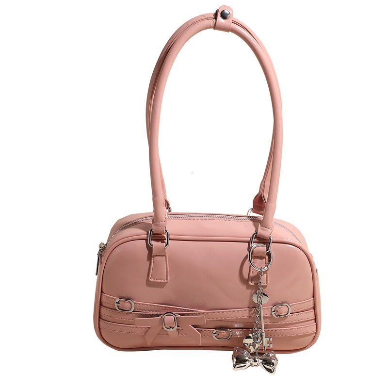 Solid Color Shoulder Large Capacity Commuter Simple Women's Small Square Personality Casual Elegant Travel Bag ddmymoon