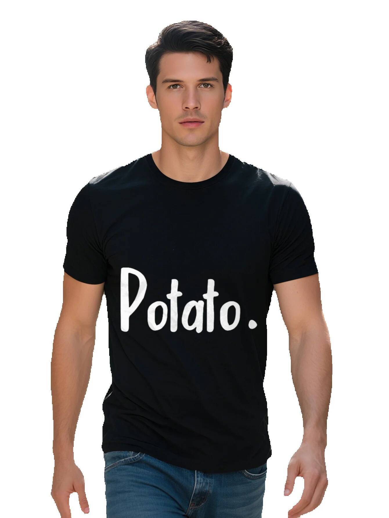 Simple Great Gift For The Potato Lover T Shirt cotton g 5dcf5