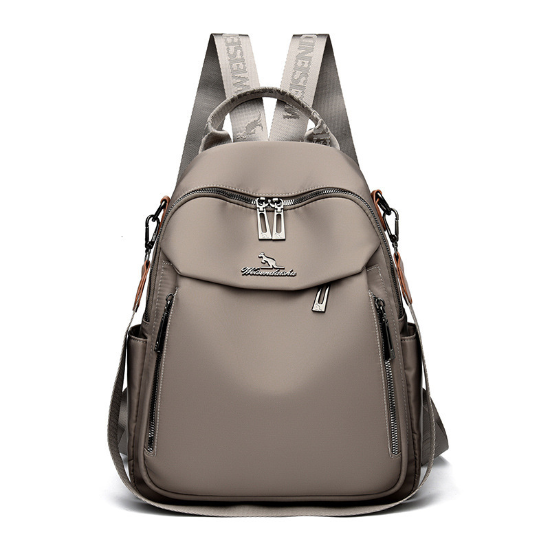 Waterproof Oxford Cloth Backpack for Women, New Simple Lightweight Commuter Large Capacity Backpack, Casual Student School Bag ddmymoon