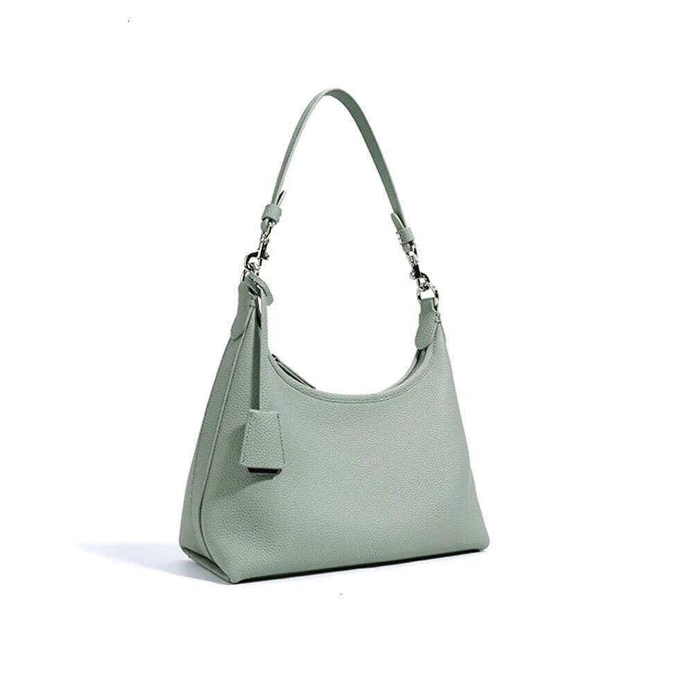 Women's Shoulder 2025 Genuine Leather Crossbody Bags Boutique Design Women handbag Fashion Accessories Underarm Hobo Bag