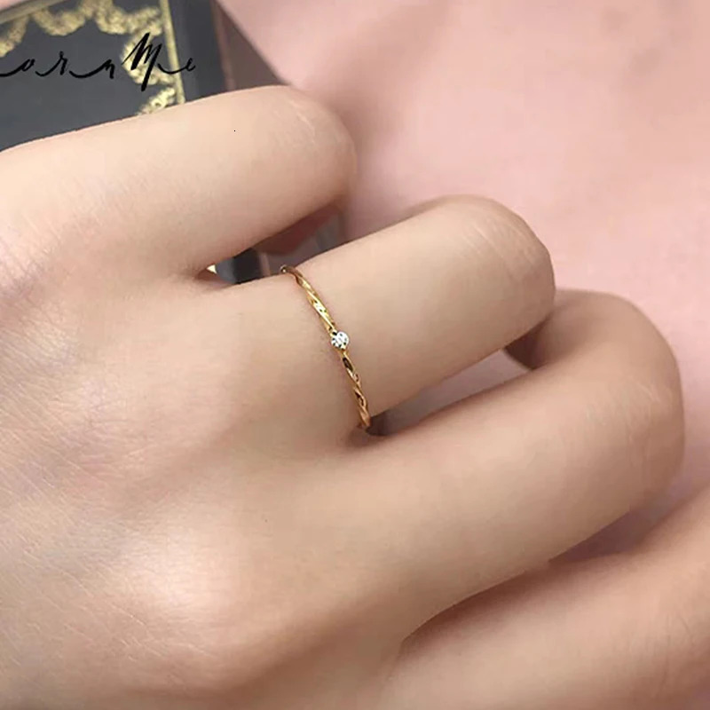 GRA Vintage Minimalism Twine Rings for Women Gift Original 925 Sterling Silver Engagement Wedding Ring High Quality Fine Jewelry 250805