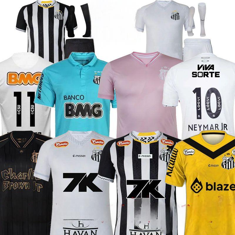2025 2026 NEYMAR JR santos retro soccer jerseys GUILHERME SOARES THACIANO LEO GODOY VERON W.BIGODE FURCH ROLLHEISER BARREAL 11 12 13 football shirt men kids kits