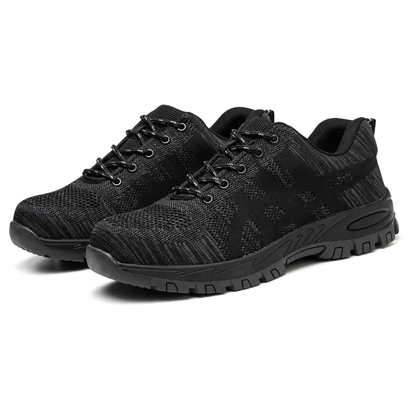 Men Work Safety Shoes Anti-puncture Working Sneakers Male Indestructible Work Shoes Men Boots Lightweight Men Shoes Safety Boots 250805