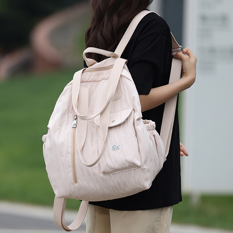 Multifunctional Backpack Women 2025 New Trendy Lightweight Large Capacity Business Travel Shoulder School Bag ddmymoon