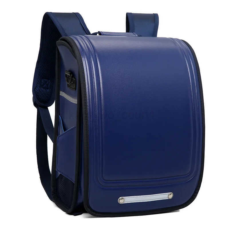 Japanese Randoseru School Backpack Kindergartens for Kids Girls Boys Orthopedic Rucksack Children Japan Primary Schoolbag M250811