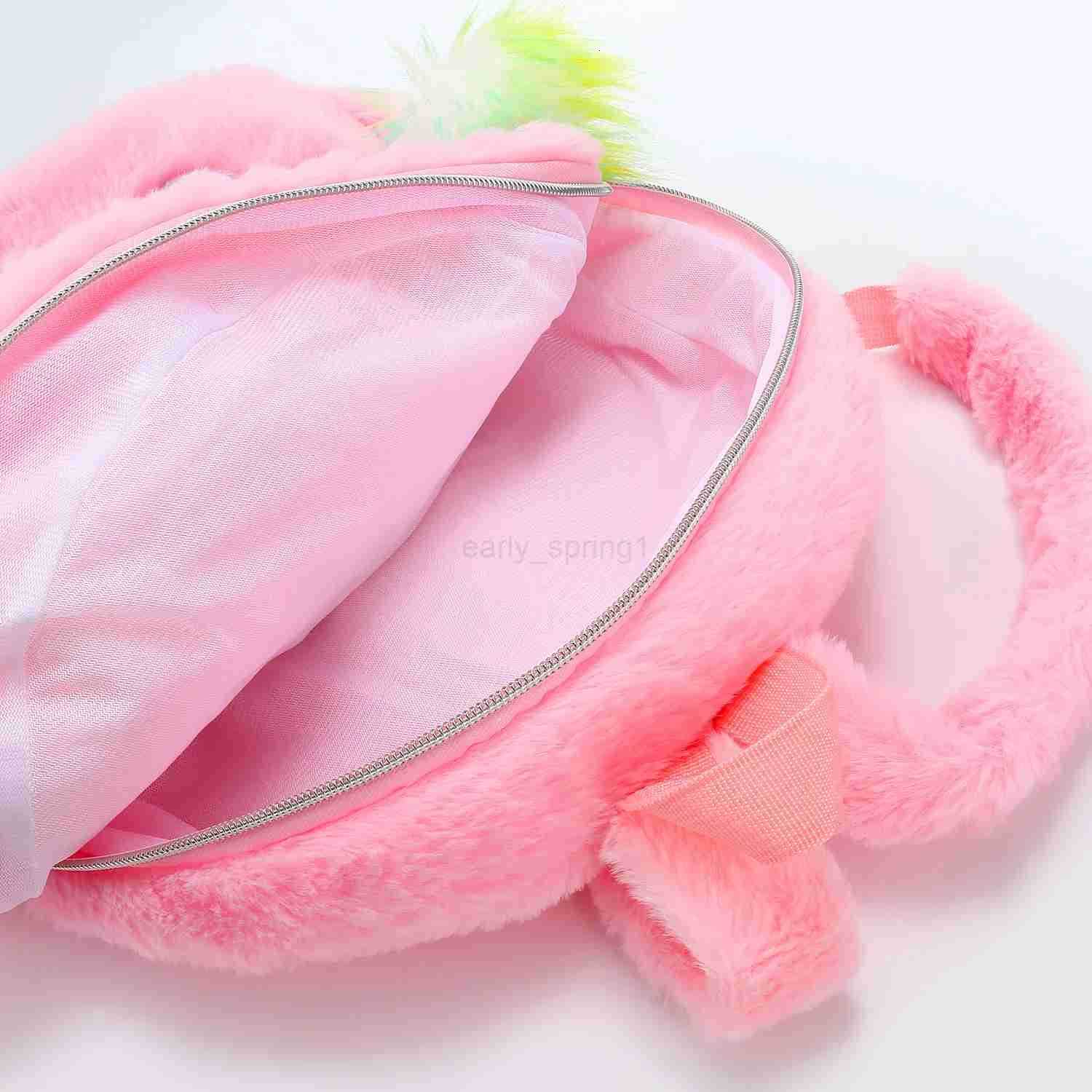 ute Tsartun Unicorn Kids Girl Backpack Fashion Plush Backpack Kindergarten Primary Student Backpack School Bookbag T250811