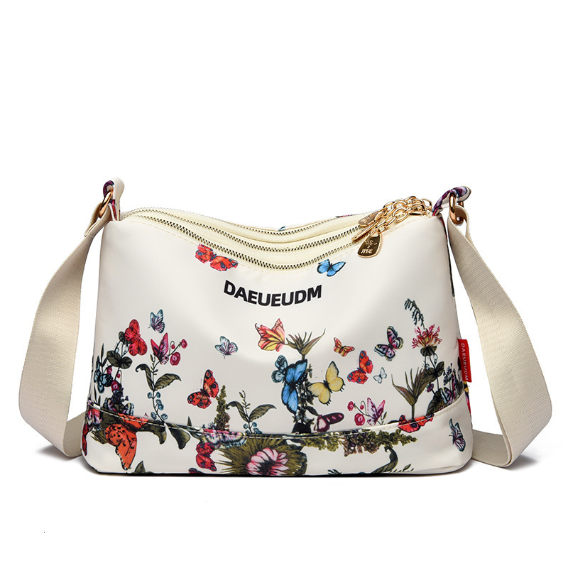 Fashion Trend Printed Women's Multi-Compartment Crossbody 2025 New Casual Waterproof Large Capacity Shoulder Bag ddmymoon