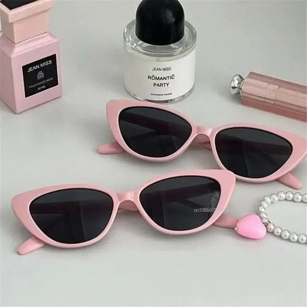 Pink Women Cat Eye Sunglasses Retro Premium Sun Glasses Men Sun Protection Fashion Eyewear n Uv400 250805