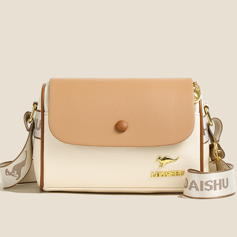 Soft Leather Cylinder High-End Pillow Women's New Simple Versatile Large Capacity Shoulder Crossbody Bag ddmymoon