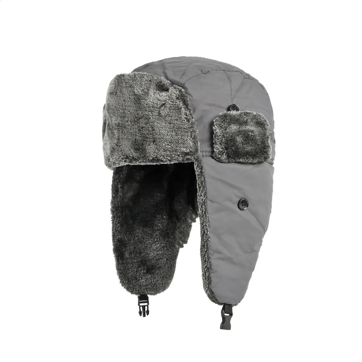 Outdoor Windproof Earflaps Warm Hat Winter Men Women Bomber Hat Russian Trapper Trooper Hat Snow Ski Hat Lei Feng Cap 250724