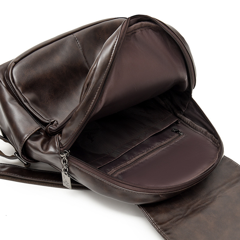 New Women's Large Capacity Soft Leather Backpack Travel Fashion Trend Middle-aged Mom Bag ddmymoon