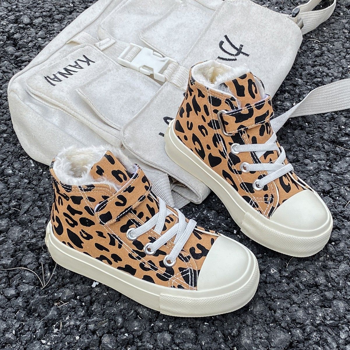 Kids Winter Board Shoes Thicken Plush Warm Children Boys Girls Cotton Shoes Cutefeet Square Head Kids Cotton Boots Toddler Winter Shoes Youth Sizes 25