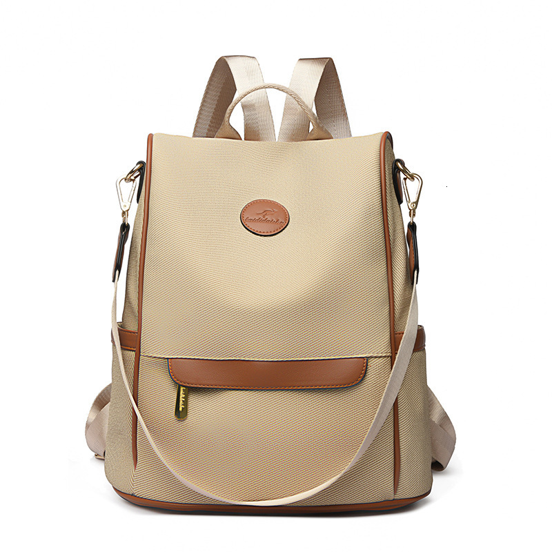 Oxford Cloth Women 2025 New Lightweight Anti-Theft Backpack Multi-Functional Large Capacity Travel School Bag ddmymoon